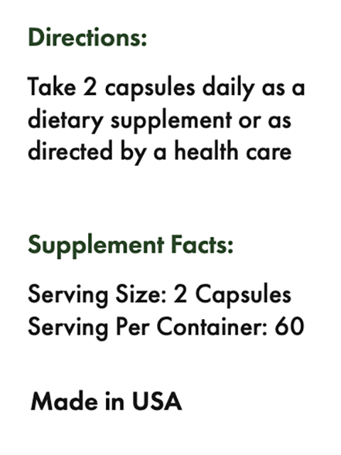 Super Greens Capsules Supplements